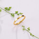 Trendy Acer resurgence solid gold gold ring for women, fashionable commuting ring, birthday gift for girlfriend, priced at 12, about 1.65g
