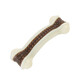 EETOYS Medium Curved Bone Dog Toy Eats and Plays 2-in-1 Molar and Bite-Resistant Teeth Cleaning Stick to Relieve Boredom in Alone Pet Supplies