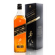 尊尼获加（JOHNNIE WALKER）黑方黑牌 12年 苏格兰调和型威士忌 1000ml 40度 礼盒【有珠版】
