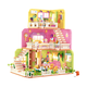 
2024 new girl series house villa building blocks compatible with Lego Princess Castle girls puzzle assembly Double floor-Wangwang Apartment 1048 pellets