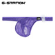 G-STATION ultra-thin silky high-transparency STC Japanese small men's thong breathable quick-drying sexy tight underwear size small white L (for small sizes, it is recommended to go up 1-2 sizes)