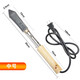 Thunder gold steel roasted pig hair, pig hair electric iron, pig skin, meat iron, hair removal artifact, Luotie household electric iron cannon, large wooden handle, three plugs