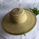 Di Shuqi Bamboo Products Work Straw Hat Summer Hat Wide Brim Universal Straw Hat Farmer Household Pure Bamboo Sun Bamboo Straw Hat Picture Color (Diameter 40cm) (56 58cm)