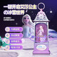 迪士尼（Disney）透明旋转音乐盒冰雪奇缘艾莎公主八音水晶球女孩学生新年礼物