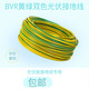 National standard pure copper photovoltaic panel grounding wire yellow-green two-color BVR2.5/4/6/10/16 square multi-stranded soft copper ground wire Enterprise standard multi-stranded soft wire yellow-green BVR 2.5 square millimeters 100m