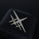 Xifei men's brooch, simple star corsage, temperament pin, business casual suit, coat and accessories