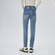 ERAL slim fit jeans, new style for women, slim and elastic, this year's popular pants for small people, autumn, denim blue, S 155, recommended 80-110 Jin Jin is equal to 0.5 kg