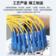 UPlian bundled branch single mode tail cable 4/8/12 core 24 core lc-lc-fc-SC telecommunications grade beam fiber optic cable non-metallic fiber jumper multi-core optical brazing wire tensile dual protection single mode 4 core tail cable FC-FC (connectors can be customized) 30 meters