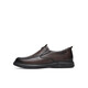 Red Dragonfly Men's Shoes New Business Casual Leather Shoes Commuting Men's Shoes Soft Sole Dad Shoes WTA33105 Brown 39