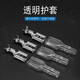 Andatong plug-in terminal block cold-pressed terminal block spring blade sheath male and female plug connector 4.8mm female + sheath - 100 sets