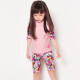 Ezi children's swimsuit girls student split swimsuit surfing suit hot spring swimsuit swimsuit Ezi12004