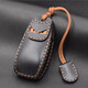 梵之静适用奔驰E300L钥匙套C260/S350/GLB/GLS/GLC/A200级汽车真皮扣包 奔驰-B款经典黑-小怪兽