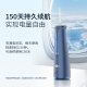 Bohao (prooral) dental rinser handheld vertical scaler sonic microbubble water flosser 5025pro (original 5002 upgraded version) sky blue