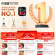 Qilixiang Taste Fresh Red Wolfberry Raw Juice 300 мл Ningxia Zhongning Первый красный волкри -шуйюанский сок подарок отца