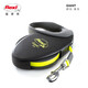 FLEXI giant series dog leash automatic retractable chain belt dog leash L8 m black/fluorescent yellow