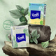 TEMPO Yibo same style handkerchief paper, apple wood flavor 4 layers, 7 sheets * 36 pack, not broken when wet, paper towel packet, facial tissue
