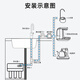 Haiwansen negative pressure valve water purifier connected to the tea table kettle automatic water dispenser water dispenser adapter accessories 2 points pumping valve to solve the water purifier connected to the tea table tea bar machine water 2 points negative pressure valve (third generation) + 2 points valve switch
