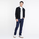 
Rosie Ao Men's Wear Wool Open Chest Button Fashion Autumn and Winter Comfortable Business Casual Black LOZIO Cardigan Knitted Jacket Black 48 (170/92A)