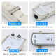 Huanyue LED tri-proof lamp T8T5 waterproof, dustproof and explosion-proof single and double tube full set long bracket lamp tube with cover fluorescent lamp 1.2m single tube + LED tube 18W complete set