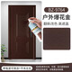 Shantou Lincun IIFTFIRE fluorocarbon metal self-painting aluminum alloy color change stolen door renovation door paint door iron door old door copper door BZ-9764 outdoor explosion gold