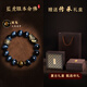 Aitkel obsidian bracelet natal year of the dragon, male and female zodiac zodiac Buddha amulet six-character motto, Pixiu changes wealth, Puxian Bodhisattva, dragon/snake, 12mm bead diameter, suitable for most boys