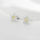 Swarovski (SWAROVSKI) IDYLLIA cute little flower earrings women's earrings birthday gift for women 5136838