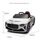 BeRica Bentley authorized baby electric car remote control four-wheel car baby toy car can sit on men and women gifts