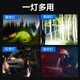 SupFire flashlight, strong light, super bright, long battery life, outdoor survival zoom, military small portable home special sky-penetrating cannon emergency light