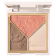 Gemeng Rouge Blush High-gloss Contouring All-in-one Palette Matte Fine Shine Brightening Nose Shadow Shadow Blush Three-in-One Temperament Coco