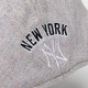 NEW ERA New Yihua 24 new MLB series NY embroidered newsboy hat for men and women, fashionable and versatile beret hat trend gray L