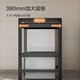 Made in Tokyo, microwave oven storage rack retractable countertop oven storage rack kitchen cooking utensils three layers thick