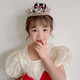 Haiyiduo big crown headband for children princess bride rhinestone crown little girl birthday gift stage performance crown headband Qingyan