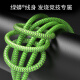 10,000-class super Category 7 network cable [Game Fever Competitive King Cable] 10,000 Gigabit High-Speed ​​Double Shielded Category 7 Super Finished Finished Jumper Gigabit Broadband Router Computer Network Speed-Up Cable Green Python-Competitive King Cable 2 Meters