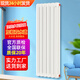Ximpson radiator type 6030 household steel water heating large water channel steel two-column round head wall-mounted radiator 6030 height 120cm*1 column (mark the price of one column