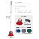Double automatic cleaning machine household wireless mop electric cleaning machine floor tile glass roof waxing artifact China red (official standard)
