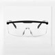 Merio protective glasses, sandproof and anti-fog goggles, adjustable temples, black, dust-proof and anti-fog