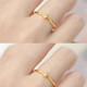 Dragon Girl Small Bamboo Sugar Cube Citrine Ring Ring for Women Light Luxury Versatile Niche Design Adjustable Index Finger Ring Bamboo Sugar Cube B01-302