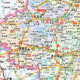 
Chongqing map 2025 administrative transportation tourist attractions 1068*749 mm