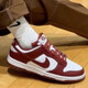 耐克（NIKE）休闲鞋男鞋秋冬季新款运动鞋Dunk Low百搭低帮板鞋DD1391-601 DD1391-601白红 41