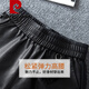 Pierre Cardin leather shorts with boots for women 2024 new spring and autumn style high-waisted small A-line outer wear PU leather pants winter boot pants 9916# black (plus velvet) 27/M