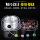 Luo Lanmei imported high-end beaded elastic cord crystal bracelet special rope wear-resistant toy beaded bracelet white