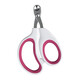 Qi Oh Pet Nail Clippers Cat Nail Clippers Special Cat Nail Clippers for Nail Cutting Round Hole Nail Clippers Novice Small Blind Scissors Red and White Round Hole Nail Clipper + File