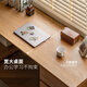 Genji Muyu solid wood desk modern simple bookcase integrated study table oak study home combination desk 1.2 meters combination desk (1200*560*750mm)