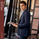 VICUTU [Xiao Heixi] Men's suit wool formal wear for business commuting slim formal wear wedding suit blazer groom suit black 170B