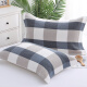 Mufan pillow cover pure cotton gauze thickened soft breathable European couple cotton household pillow cover 50*80cm