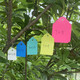 Taipeng plant waterproof tag plastic flower tag gardening tag colorful fruit tree listing seedling tag 7*5cm 200 sheets white