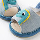 Jindouzi children's slippers 1-5 years old, home non-slip boys' soft-soled cloth shoes, thousand-layer bottom T196 26, inner length 16cm, size 18 recommended foot length 15cm