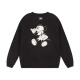 MLB unisex couple sweatshirt men's Disney joint style Korean style casual long-sleeved Mickey Mouse round neck pullover 31MTK2 black C Mickey 95/M (size is too large)
