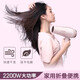 Kangfu Hair Dryer Home High Power Hair Dryer 2200W Barber Shop Electric Dryer Hair Salon Hair Dryer Barber Shop Electric Dryer Hair Dryer Hair Dryer Machine Foldable and Fast Drying Pink