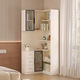 Hongsenji Corner Bookcase Living Room Sofa Corner Cabinet Triangular Side Cabinet Corner Cabinet Storage Rack Bedroom Corner Storage Cabinet Style 13-60*60*200